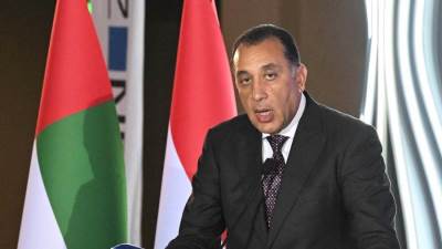 رئيس الوزراء يلقي كلمة على هامش توقيع اتفاقية بين اقتصادية قناة السويس ومجموعة موانئ أبو ظبي