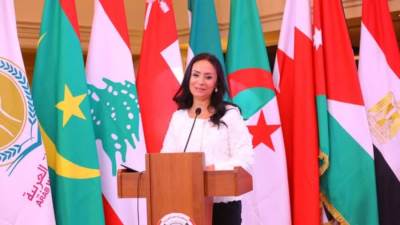 وزيرة التضامن تشهد افتتاح مؤتمر منظمة المرأة العربية