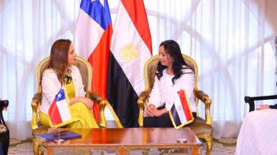 وزيرة التضامن الاجتماعي تلتقي نائبة وزير خارجية تشيلي.. وتبحثان تعزيز التعاون في عدد من مجالات العمل المشتركة