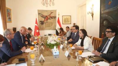  وزير الثقافة المصري يستقبل نظيره التركي لبحث أطر التعاون الثقافي بين البلدين