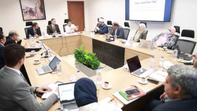 نائب وزير الصحة يترأس اجتماع الأمانة الفنية للمجموعة الوزارية للتنمية البشرية 