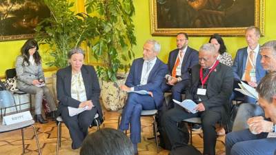 وزيرة البيئة تشارك فى جلسة نقاشية حول "مسارات انتقالية عادلة لتحقيق أهداف اتفاق باريس"