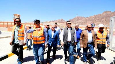 وزير الإسكان يبدأ جولة بمشروع تطوير موقع "التجلى الأعظم فوق أرض السلام" بمدينة سانت كاترين بسيناء