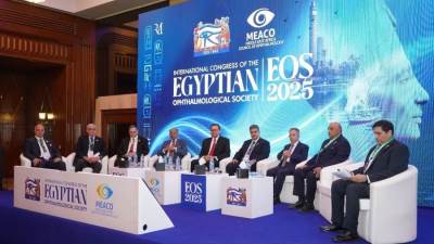 رئيس هيئة الاعتماد والرقابة الصحية يشهد انطلاق فعاليات المؤتمر الدولي للجمعية الرمدية المصرية 2025 "EOS" بمشاركة نخبة من كبار خبراء طب وجراحة العيون حول العالم