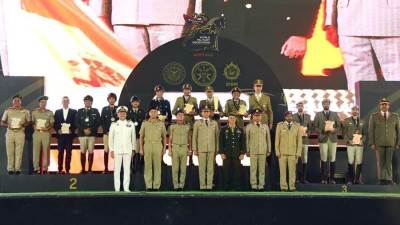 ختام فعاليات بطولة العالم العسكرية للفروسية رقم (25) لقفز الحواجز بنادى الفروسية "كيان سيتى"