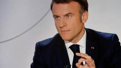 ماكرون يدعو إلى مقترح أمريكي أوروبي لهدنة في أوكرانيا متضمنا عقوبات كبيرة