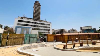 مسئولو "الإسكان" يتابعون أعمال تطوير منطقة وسط القاهرة وحديقة الأزبكية ضمن تطوير القاهرة الخديوية