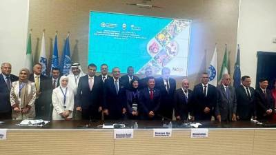 وزير الزراعة يشارك في الجلسة الافتتاحية للمؤتمر الدولي لدعم استراتيجية "الفاو" في مجال صحة النبات
