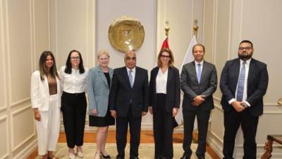 وزير العدل يستقبل رئيسة قسم الشراكات بمنظمة التعاون الإقتصادي والتنمية