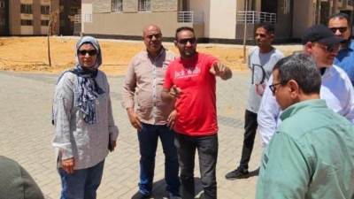 رئيس جهاز مدينة الشيخ زايد تتفقد مشروع "جنة" بتوسعات المدينة ورفع كفاءة طريق الريفيرا