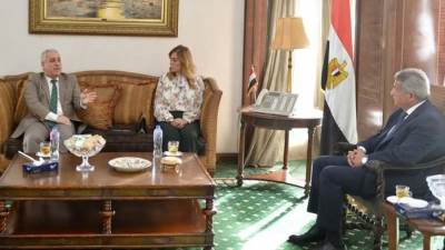 رئيس الأعلى للإعلام يستقبل رئيس الوطنية للصحافة ومدير الأكاديمية الوطنية للتدريب