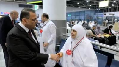 وزارة الداخلية: مغادرة أول فوج من حجاج القرعة إلى الأراضي المقدسة