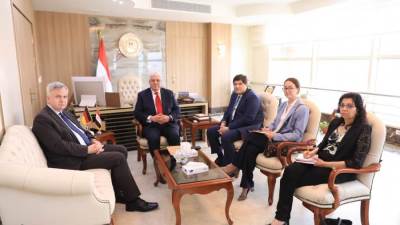  وزير التعليم العالي يبحث سبل تعزيز التعاون مع سفير ألمانيا الاتحادية