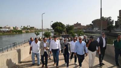 وزير الري يتفقد حالة الري وأعمال تطهيرات الترع بمحافظتى القليوبية والشرقية