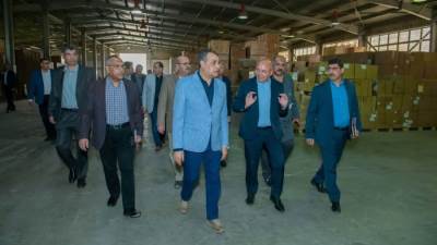 وزير الدولة للإنتاج الحربي يتابع سير العملية الإنتاجية بشركة حلوان للأجهزة المعدنية (مصنع 360 الحربي)