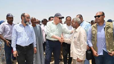 وزير الري يواصل جولته بمحافظة أسوان اليوم.. ويتفقد موقع المنطقة التجريبية لاستخدام الري الحديث 