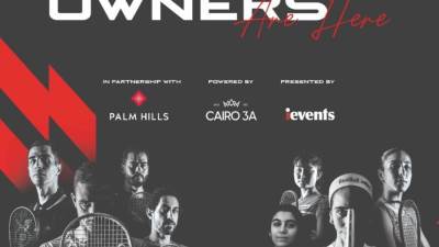 انطلاق بطولة بالم هيلز المفتوحة للإسكواش الاولى خلال الفترة من من 22 إلى 27 مايو بمشاركة أفضل لاعبي العالم برعاية مجموعة كايرو ثري ايه