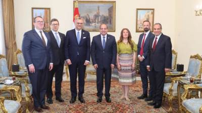 الرئيس السيسي يؤكد عمق العلاقات الاستراتيجية بين مصر والولايات المتحدة