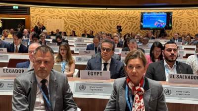 وزير الصحة يؤكد حرص والتزام مصر بالعمل الجماعي من أجل تحقيق الصحة للجميع