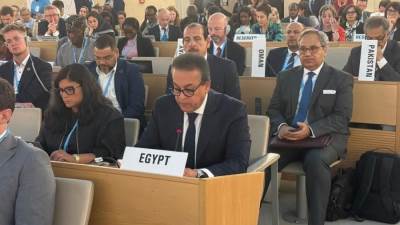 وزير الصحة يؤكد التزام دول إقليم شرق المتوسط بالمشاركة الفعالة نحو عالم أكثر أماناً صحياً