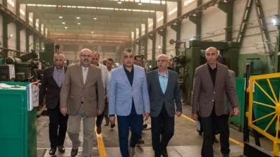  وزير الإنتاج الحربي يتابع مراحل التصنيع بشركة حلوان للصناعات الهندسية (مصنع 99 الحربى)