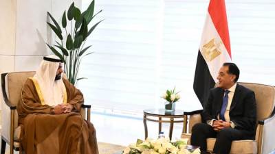 رئيس الوزراء يستقبل ولي عهد إمارة الفجيرة لاستعراض عددا من الفرص الاستثمارية