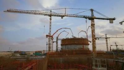 "المحطات النووية": اكتمال الصبة الخرسانية للمستوى الثاني لمبنى وعاء الاحتواء الداخلي للمفاعل بالوحدة الثانية لمحطة الضبعة