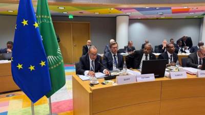 وزير الخارجية يلقى كلمة مصر في الاجتماع الوزاري الإفريقى الأوروبى