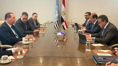 وزير الصحة يلتقي وزيري صحة موريتانيا وكوبا لبحث سبل التعاون في القطاع الصحي