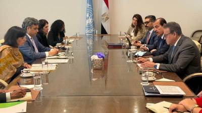 وزير الصحة يلتقي رئيس مجلس إدارة التحالف العالمي للقاحات والتطيعمات (جافي)