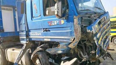 مصرع شخص وإصابة 15 فى تصادم 7 سيارات على الطريق الدائري