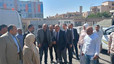  وزير الكهرباء يتفقد شركة شمال القاهرة لتوزيع الكهرباء "فرع إيرادات وشبكات القاهرة الجديدة"