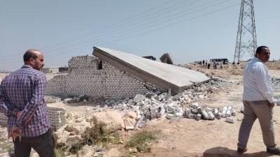 جهاز مدينة برج العرب الجديدة يزيل مخالفات بناء وإشغالات بعدة مناطق