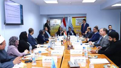 تدشين مدير صندوق مكافحة وعلاج الإدمان والتعاطي ورئيس جامعة الغردقة برنامج وقائي لرفع وعى طلاب الجامعة بخطورة تعاطي وإدمان المواد المخدرة