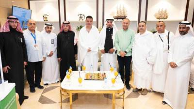 وزيرة التضامن الاجتماعي تتابع عمليات تفويج حجاج الجمعيات الأهلية للأراضي المقدسة