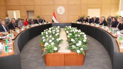 وزير الكهرباء يستقبل وزير التجارة الخارجية والتعاون الانمائي الدولي بمملكة السويد