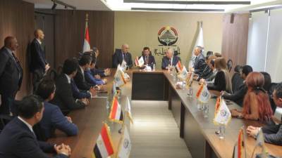 وزير الشباب والرياضة يشهد مراسم توقيع بروتوكول تعاون مع حزب الجبهة الوطنية