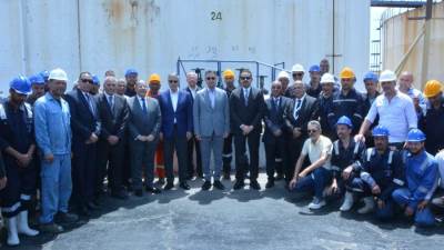 وزير التموين والمدير التنفيذي لجهاز “مستقبل مصر” ومحافظ الإسكندرية يتفقدون أعمال التطوير بمحطة الزيوت بالمكس