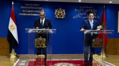 رسالة خطية من الرئيس السيسى إلى ملك المغرب يسلمها وزير الخارجية إلى نظيره المغربي