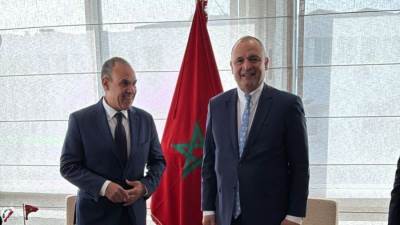 وزير الخارجية والهجرة يلتقى مع وزير الصناعة والتجارة المغربي لبحث التعاون