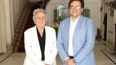 وزير الثقافة يلتقي المايسترو سليم سحاب لمناقشة التعاون في اكتشاف وتدريب المواهب الغنائية والموسيقية بقصور الثقافة 