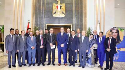 رئيس "التنظيم والإدارة" يستعرض مع سفراء الدول الآسيوية التجربة المصرية في الإصلاح الإداري