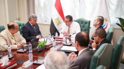  وزير الصحة يبحث مع شركة «جريفولز إيجيبت» سبل تعزيز التعاون في القطاع الصحي