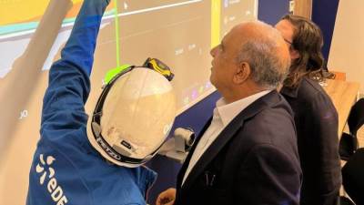 وزير الكهرباء يتفقد محطة "Grand Maison" كأكبر محطات الطاقة الكهرومائية فى أوروبا