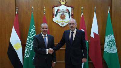 وزير الخارجية يشارك في اجتماع اللجنة الوزارية العربية الإسلامية مع جلالة ملك الأردن واجتماع اللجنة مع الرئيس الفلسطيني