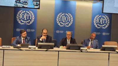 وزير العمل يترأس الإجتماع التنسيقي للمجموعة العربية المشاركة في مؤتمر العمل الدولي بجنيف