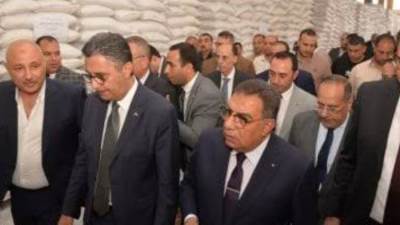 وزير التموين من الدقهلية: مخزون القمح بمصر آمن ويكفى لأكثر من 6 أشهر ونصف