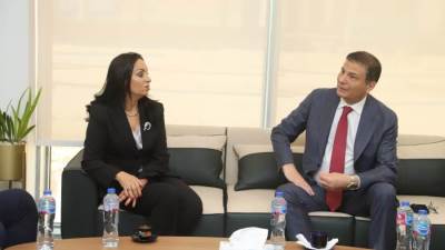 وزيرا الزراعة والتضامن يتفقدان مقر البنك الزراعي المصري بالعاصمة الإدارية الجديدة