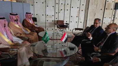 وزير العمل يلتقى نظيره السعودي لتفعيل التعاون في المجالات ذات الاهتمام المشترك