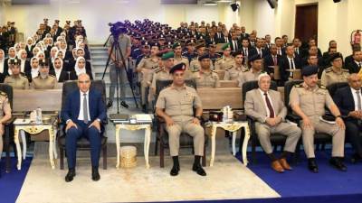 الأكاديمية العسكرية المصرية تحتفل بتخرج دورتين تدريبيتين لمهندسى وزارة الموارد المائية